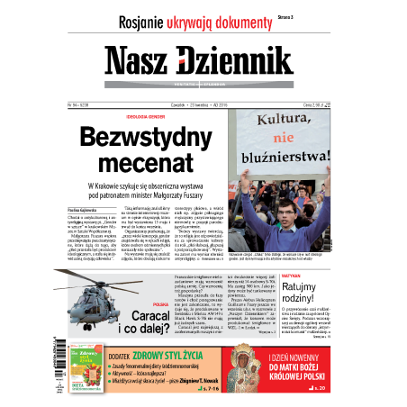 Nasz Dziennik z dnia 23.04.2015 wydanie PDF