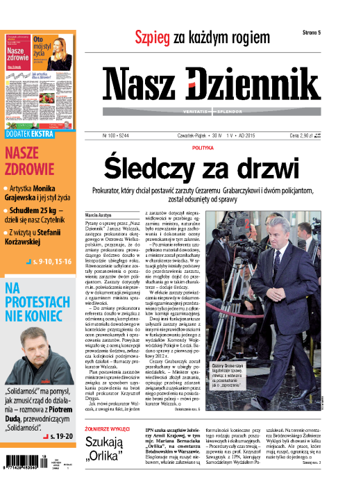 Nasz Dziennik z dnia 30.04.2015 wydanie PDF