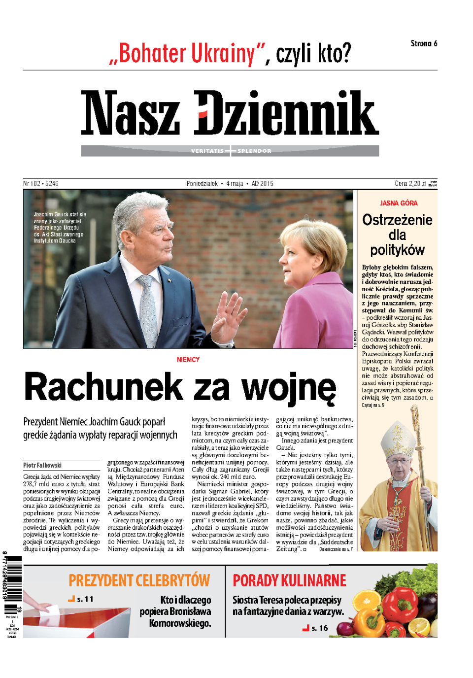 Nasz Dziennik z dnia 04.05.2015 wydanie PDF
