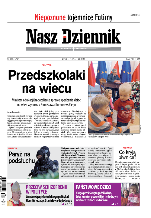 Nasz Dziennik z dnia 05.05.2015 wydanie PDF