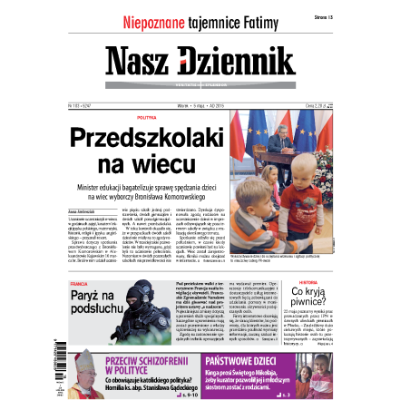 Nasz Dziennik z dnia 05.05.2015 wydanie PDF