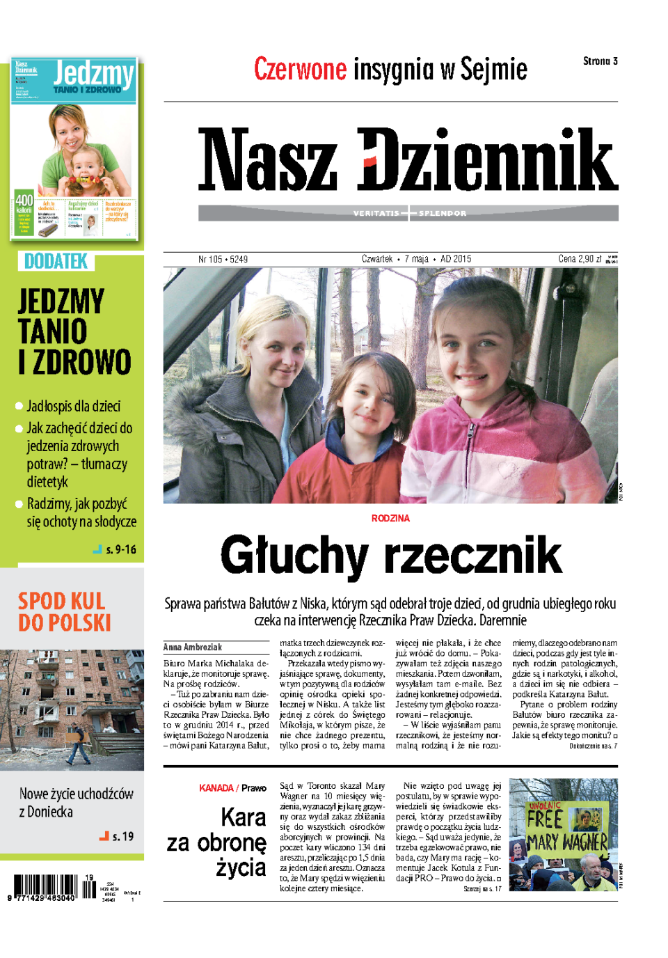 Nasz Dziennik z dnia 07.05.2015 wydanie PDF