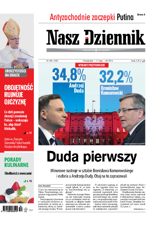 Nasz Dziennik z dnia 11.05.2015 wydanie PDF