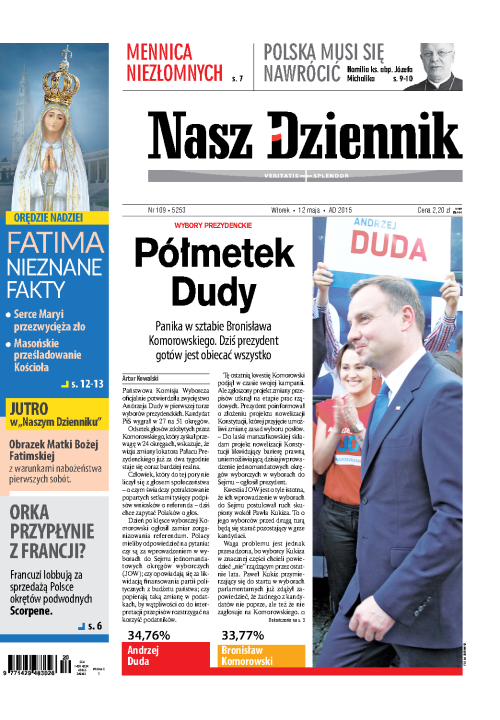 Nasz Dziennik z dnia 12.05.2015 wydanie PDF