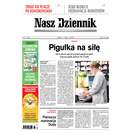 Nasz Dziennik z dnia 14.05.2015 wydanie PDF