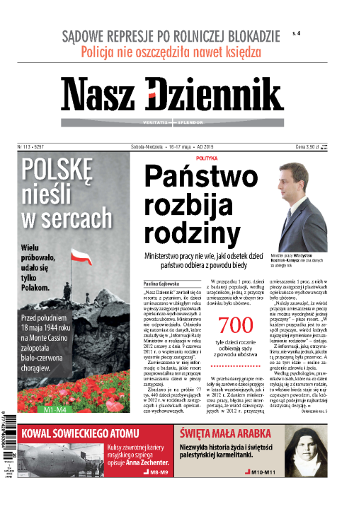 Nasz Dziennik z dnia 16.05.2015 wydanie PDF