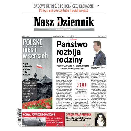 Nasz Dziennik z dnia 16.05.2015 wydanie PDF