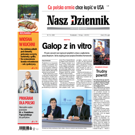 Nasz Dziennik z dnia 18.05.2015 wydanie PDF