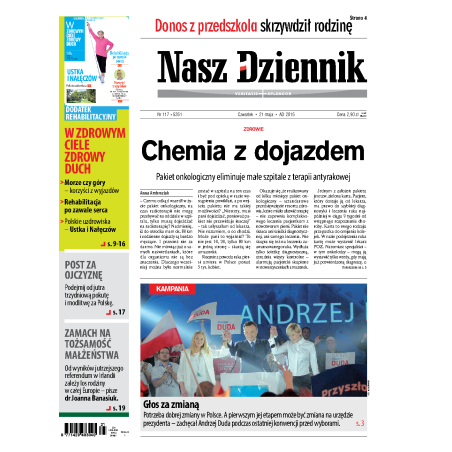 Nasz Dziennik z dnia 21.05.2015 wydanie PDF