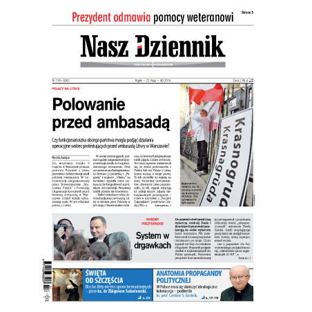Nasz Dziennik z dnia 22.05.2015 wydanie PDF