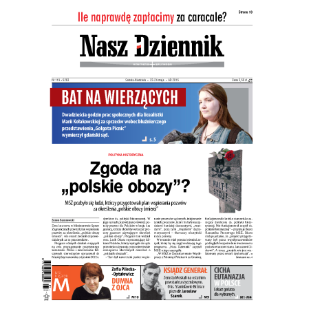 Nasz Dziennik z dnia 23.05.2015 wydanie PDF