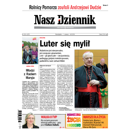Nasz Dziennik z dnia 01.06.2015 wydanie PDF