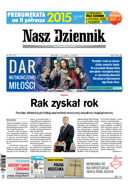 Nasz Dziennik z dnia 03.06.2015 wydanie PDF