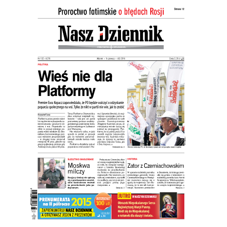 Nasz Dziennik z dnia 09.06.2015 wydanie PDF