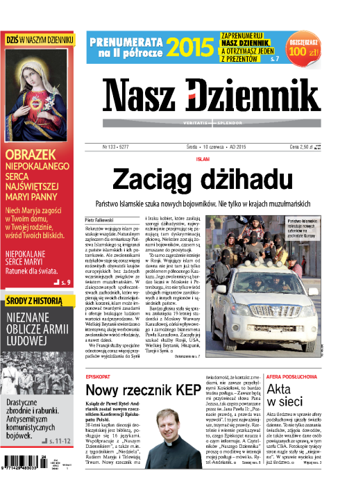 Nasz Dziennik z dnia 10.06.2015 wydanie PDF