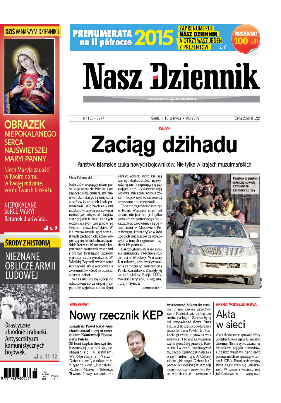 Nasz Dziennik z dnia 10.06.2015 wydanie PDF