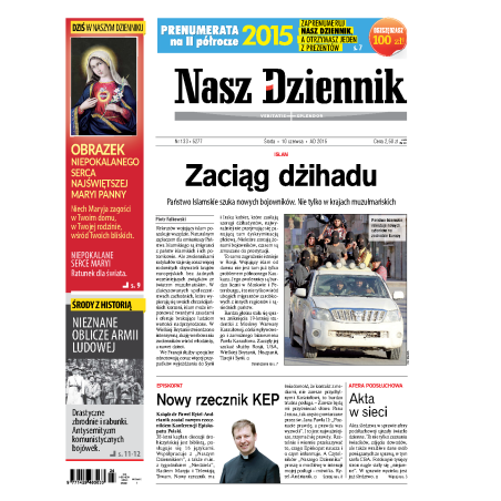 Nasz Dziennik z dnia 10.06.2015 wydanie PDF