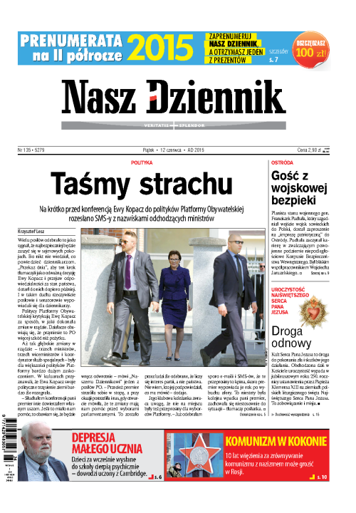 Nasz Dziennik z dnia 12.06.2015 wydanie PDF