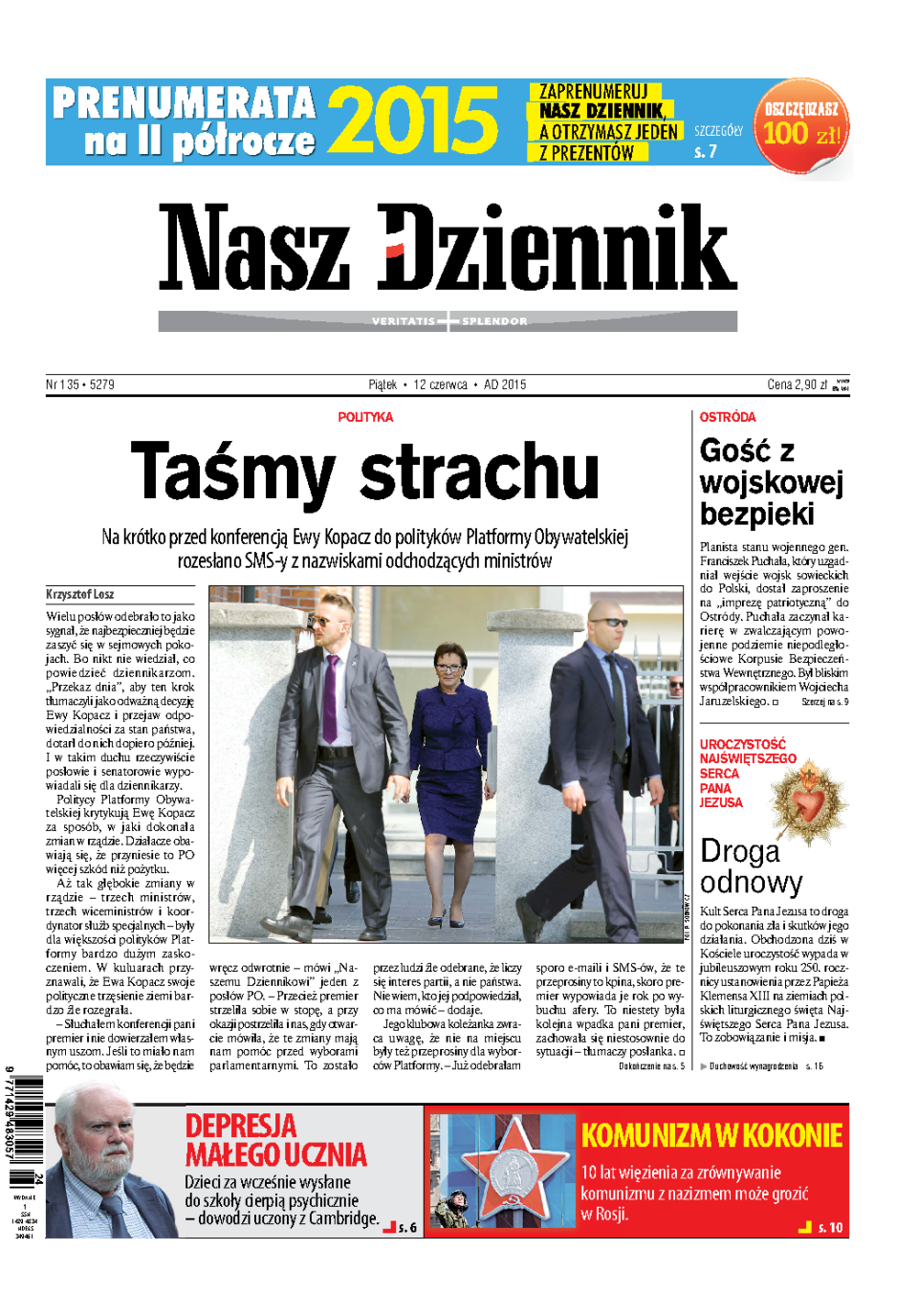 Nasz Dziennik z dnia 12.06.2015 wydanie PDF