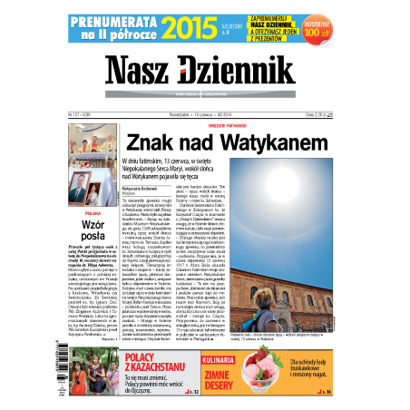 Nasz Dziennik z dnia 15.06.2015 wydanie PDF