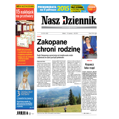 Nasz Dziennik z dnia 16.06.2015 wydanie PDF