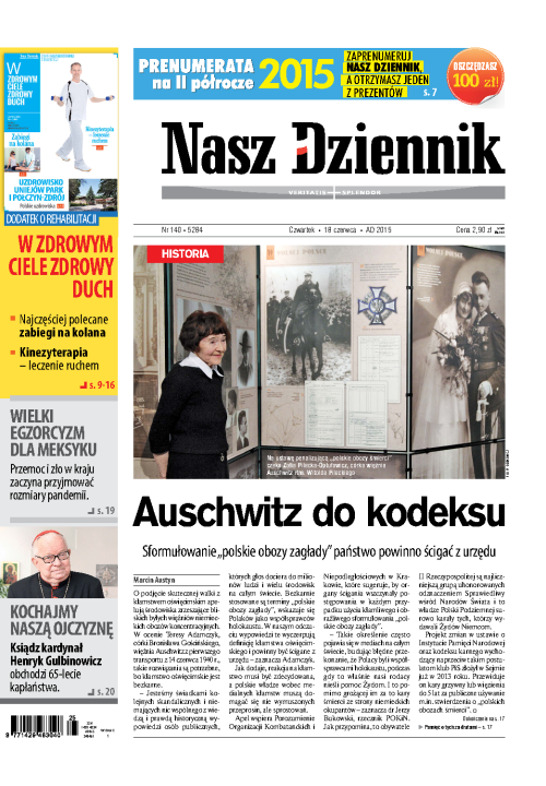 Nasz Dziennik z dnia 18.06.2015 wydanie PDF