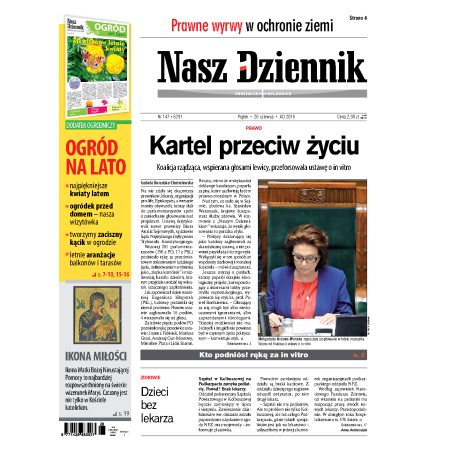 Nasz Dziennik z dnia 26.06.2015 wydanie PDF