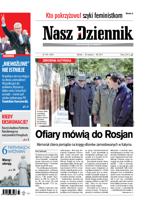 Nasz Dziennik z dnia 30.06.2015 wydanie PDF
