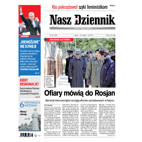 Nasz Dziennik z dnia 30.06.2015 wydanie PDF