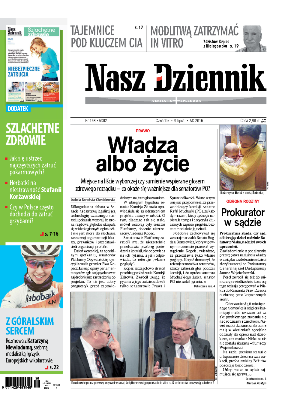 Nasz Dziennik z dnia 09.07.2015 wydanie PDF