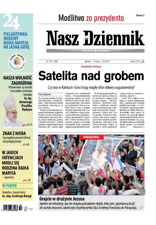 Nasz Dziennik z dnia 14.07.2015 wydanie PDF
