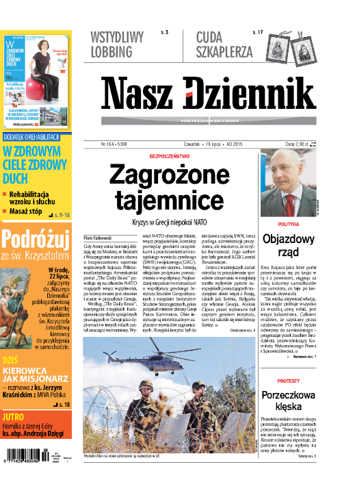 Nasz Dziennik z dnia 16.07.2015 wydanie PDF