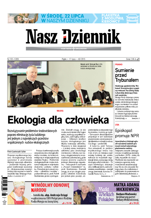 Nasz Dziennik z dnia 17.07.2015 wydanie PDF