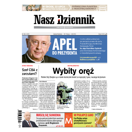 Nasz Dziennik z dnia 18.07.2015 wydanie PDF