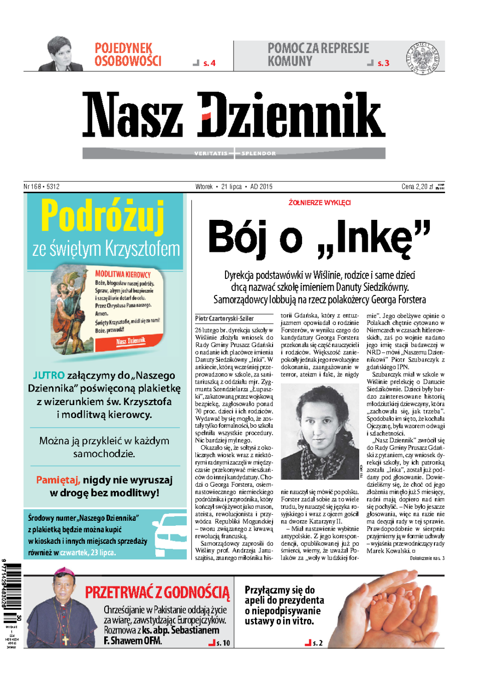 Nasz Dziennik z dnia 21.07.2015 wydanie PDF