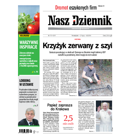 Nasz Dziennik z dnia 27.07.2015 wydanie PDF