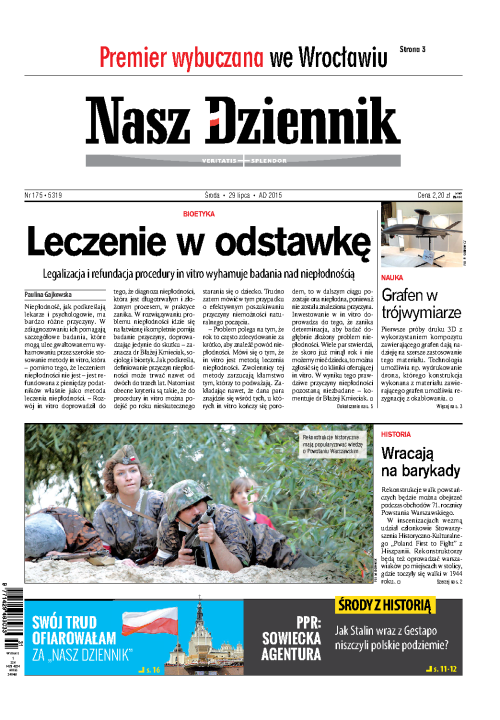 Nasz Dziennik z dnia 29.07.2015 wydanie PDF