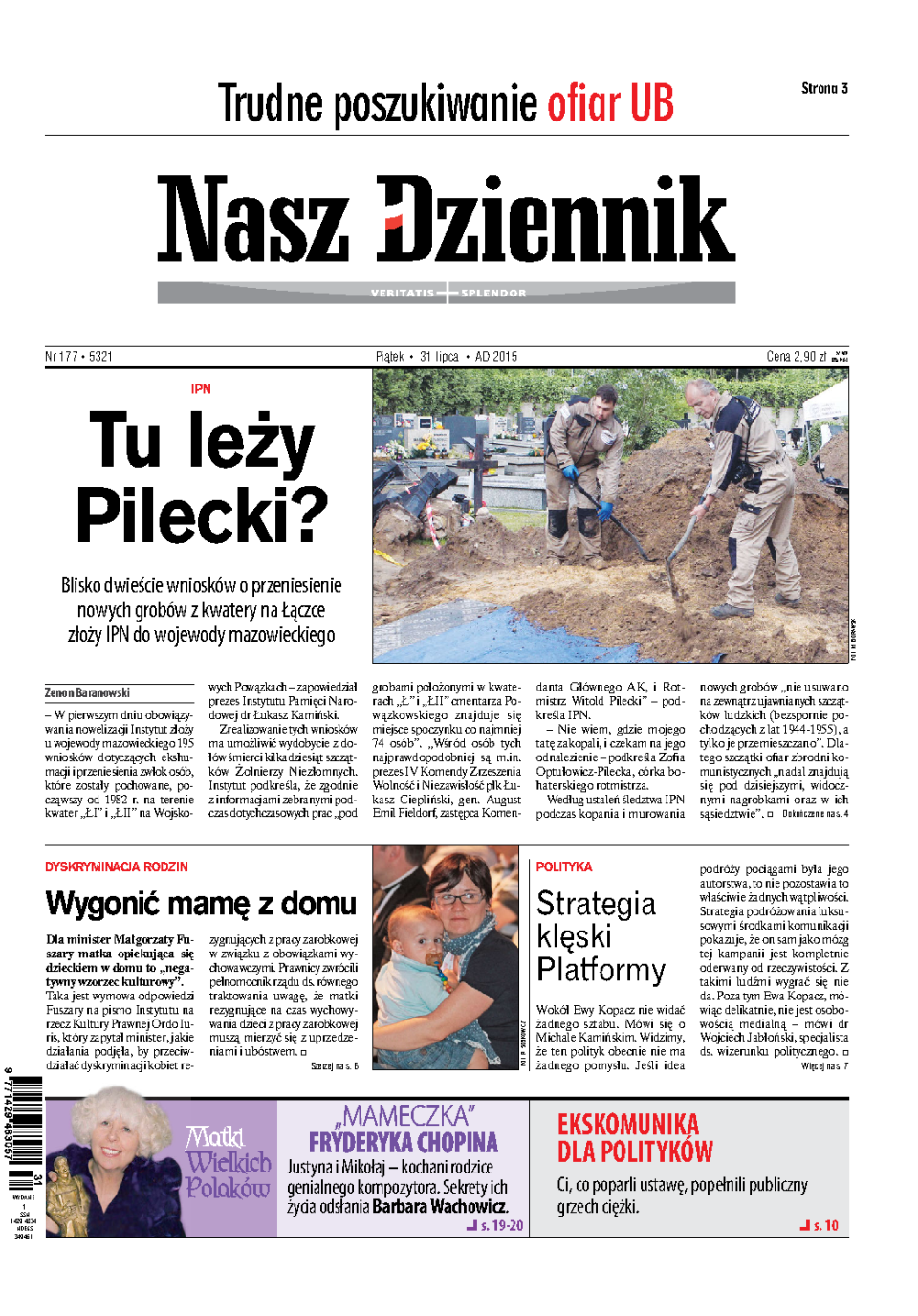 Nasz Dziennik z dnia 31.07.2015 wydanie PDF