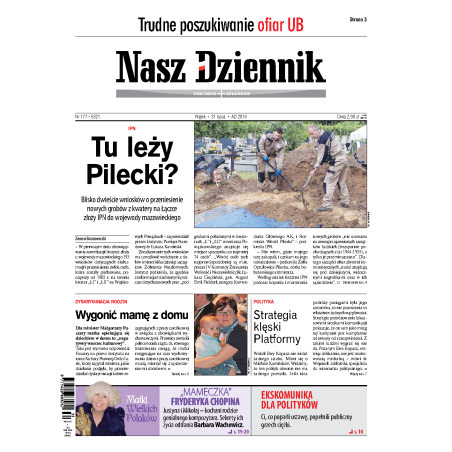 Nasz Dziennik z dnia 31.07.2015 wydanie PDF