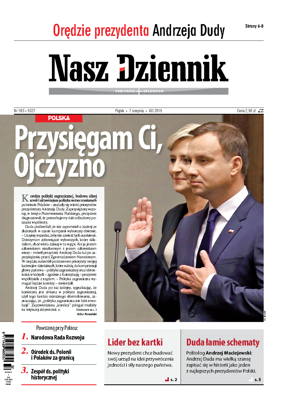 Nasz Dziennik z dnia 07.08.2015 wydanie PDF