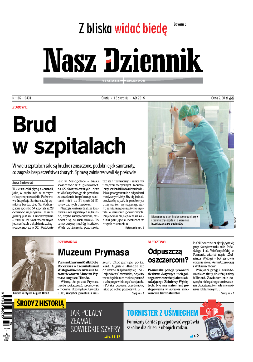 Nasz Dziennik z dnia 12.08.2015 wydanie PDF