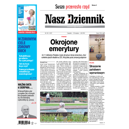 Nasz Dziennik z dnia 20.08.2015 wydanie PDF