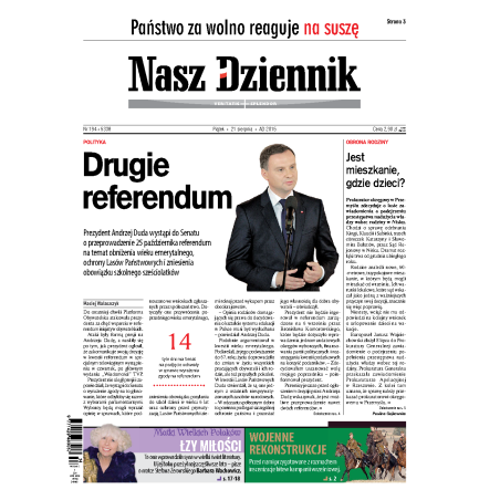 Nasz Dziennik z dnia 21.08.2015 wydanie PDF