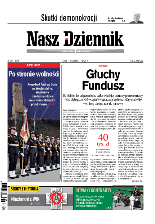 Nasz Dziennik z dnia 02.09.2015 wydanie PDF