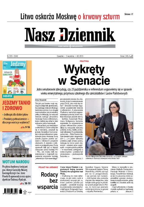Nasz Dziennik z dnia 03.09.2015 wydanie PDF