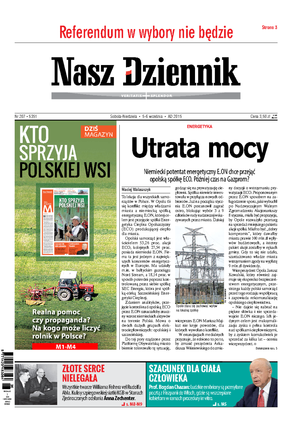 Nasz Dziennik z dnia 05.09.2015 wydanie PDF