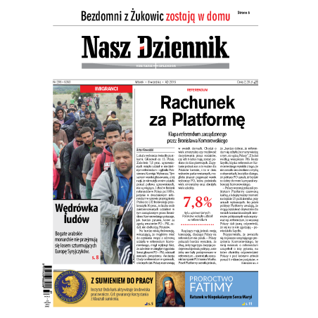 Nasz Dziennik z dnia 08.09.2015 wydanie PDF