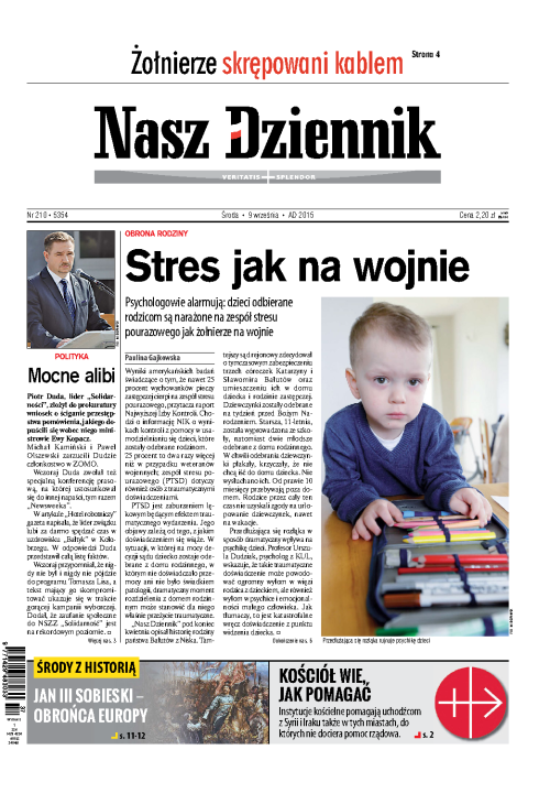 Nasz Dziennik z dnia 09.09.2015 wydanie PDF