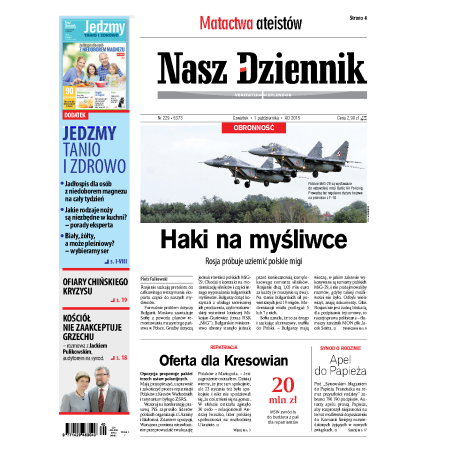 Nasz Dziennik z dnia 01.10.2015 wydanie PDF
