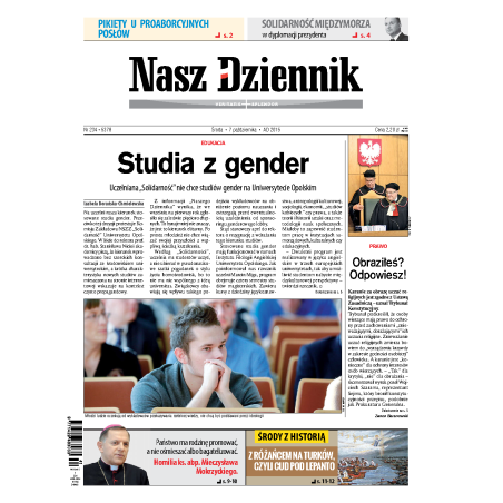 Nasz Dziennik z dnia 07.10.2015 wydanie PDF